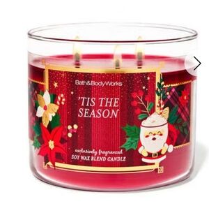 Bath & Body Works ' Tis The Season 3- Wick Candle